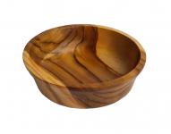 WINDALF Natur Teakholzschale ASJA Ø 16 cm Müsli Bowl Suppenschüssel Obstschale Handarbeit Teakholz WINDALF Natur Teakholzschale ASJA Ø 16 cm Müsli Bowl Suppenschüssel Obstschale Handarbeit Teakholz - Windalf.de