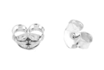 WINDALF Ohrstecker Verschlüsse BUTTERFLY 5.5 mm Steckverschlüsse 925 Sterlingsilber WINDALF Ohrstecker Verschlüsse BUTTERFLY 5.5 mm Steckverschlüsse 925 Sterlingsilber - Windalf.de