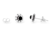 WINDALF Vintage Ohrstecker ZIANA Ø 6 mm Onyx Schmuck Bohemian Ohrringe Silber WINDALF Vintage Ohrstecker ZIANA Ø 6 mm Onyx Schmuck Bohemian Ohrringe Silber - Windalf.de