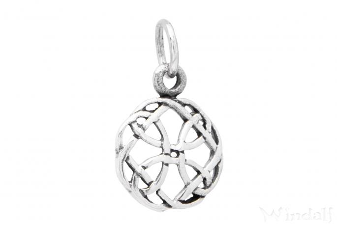 WINDALF Zarter Damen Schmuck Anhänger RICA 1.9 cm Keltischer Knoten Silber - Windalf.de