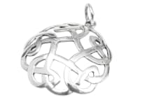 WINDALF Schmuck Anh&auml;nger AMIRA 3.6 cm Keltischer Knoten Silber - Windalf.de
